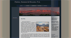 Desktop Screenshot of peiferlaw.com